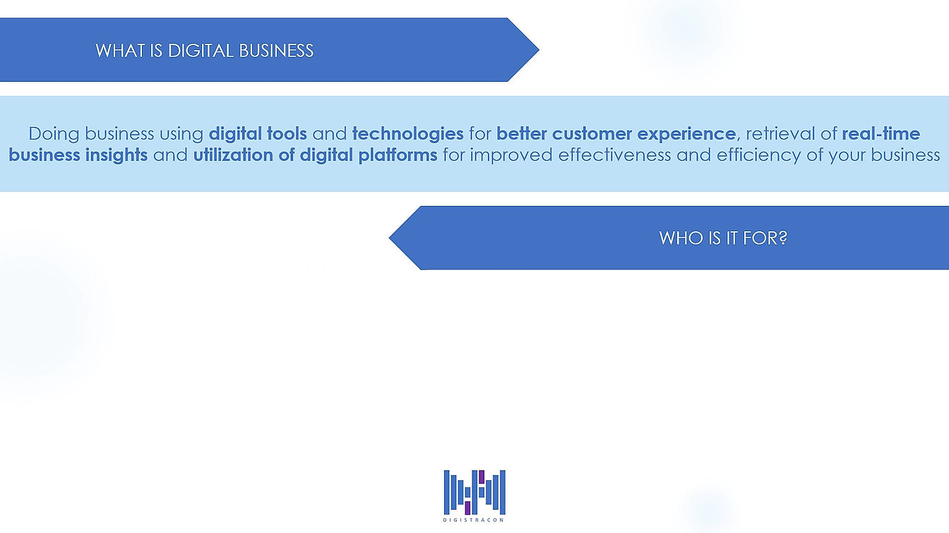 How is Digital Business relevant to you